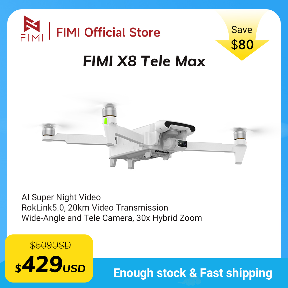 Drone Thermal Imaging - طائرة بدون طيار FIMI X8 Tele