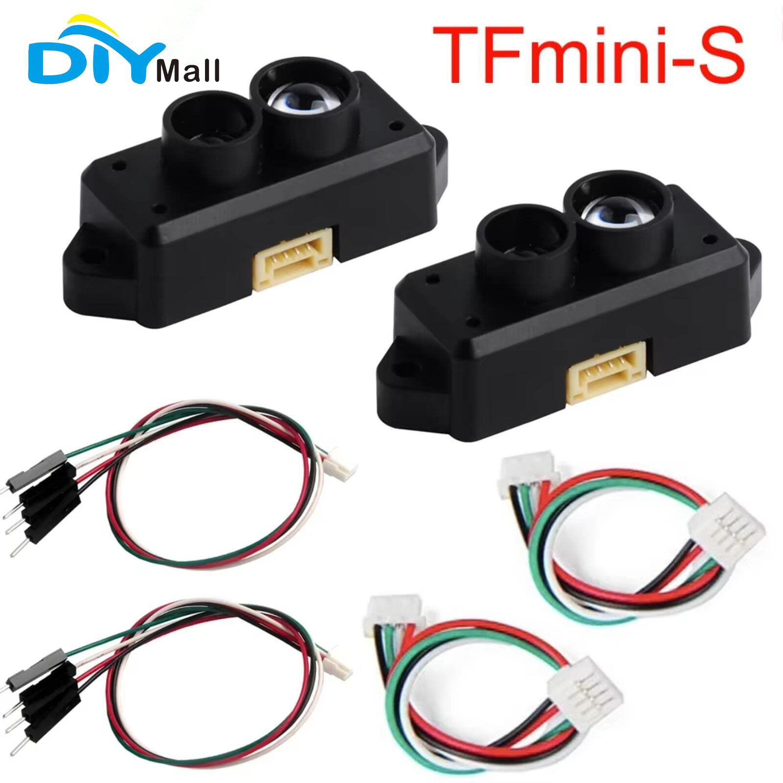 Drone Lidar - 2 قطعة وحدة استشعار ليدار TFmini-S