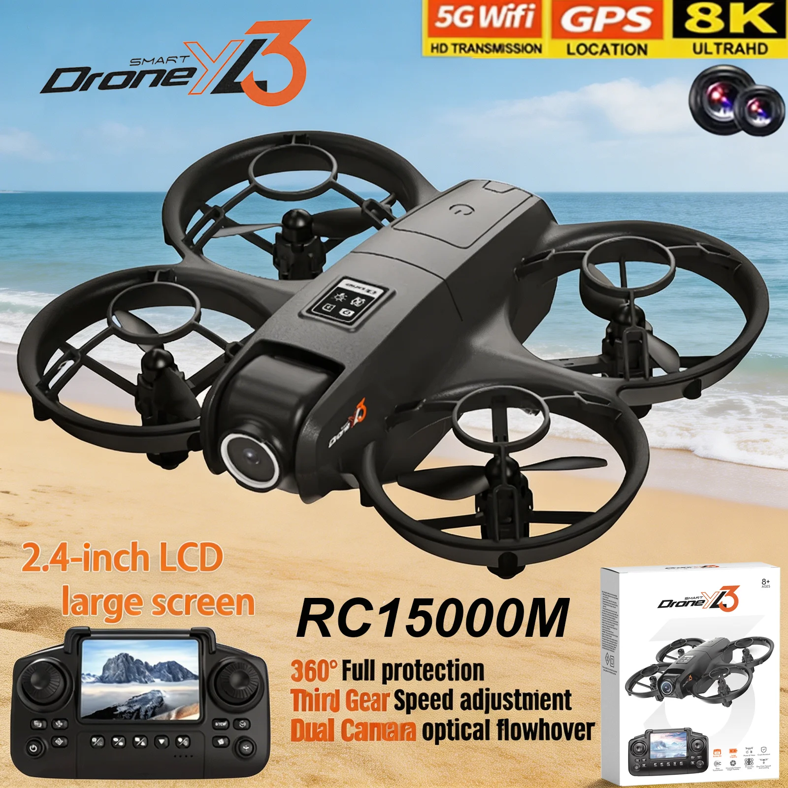 Drone Multispectral - طائرة بدون طيار YL3 RC جديدة