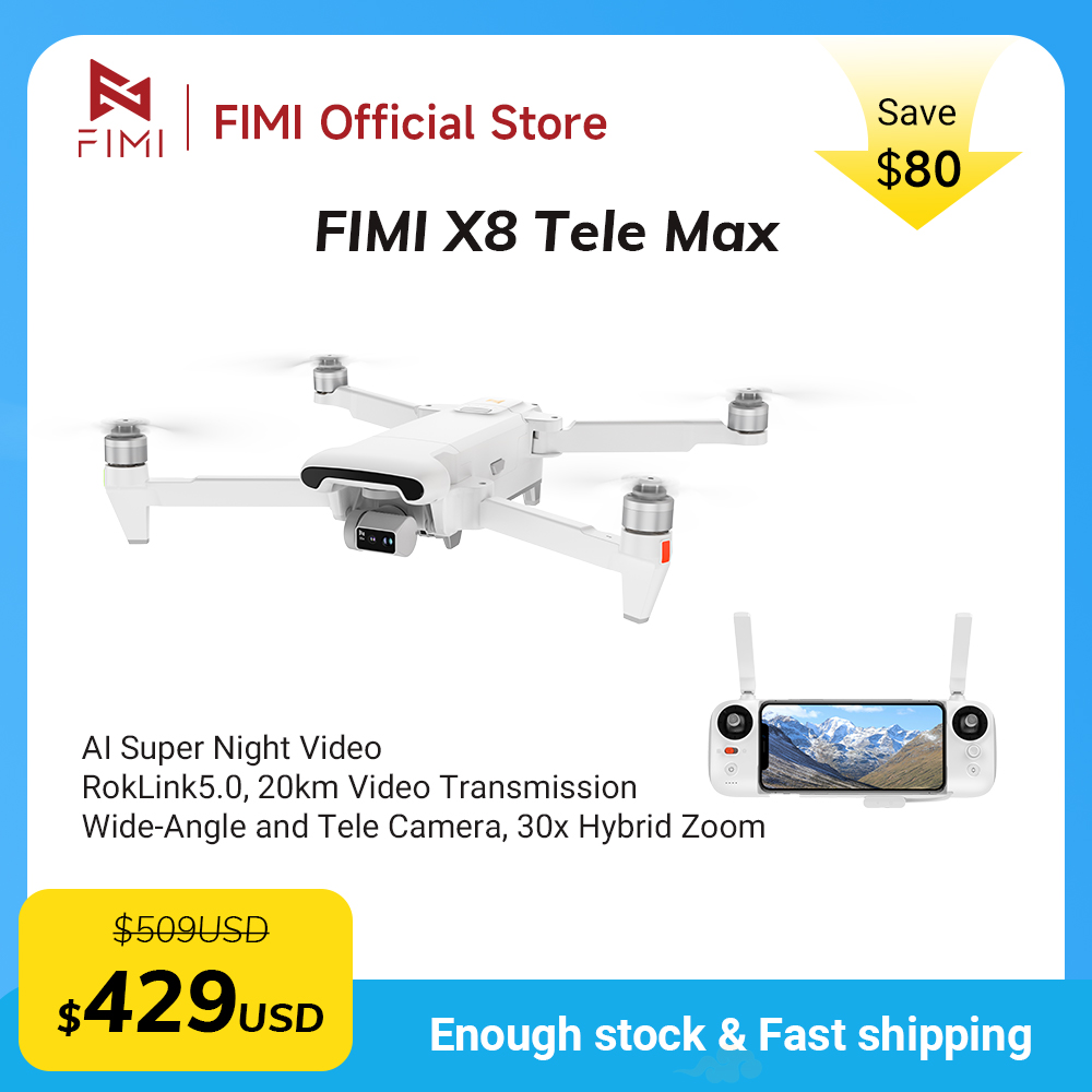 Drone Thermal Imaging - طائرة بدون طيار FIMI X8 Tele