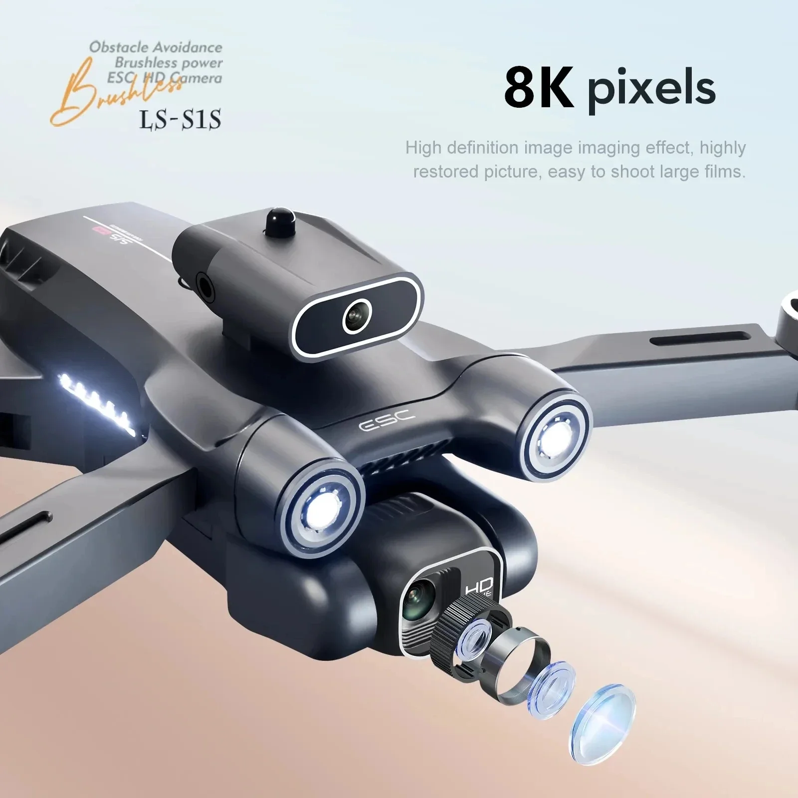 طائرة بدون طيار احترافية بدون  - مراجعة Drone Lidar وسعره
