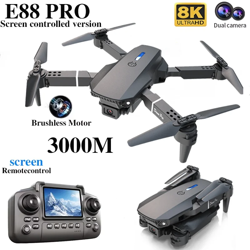 طائرة بدون طيار احترافية E88 P - مراجعة Drone Lidar وسعره