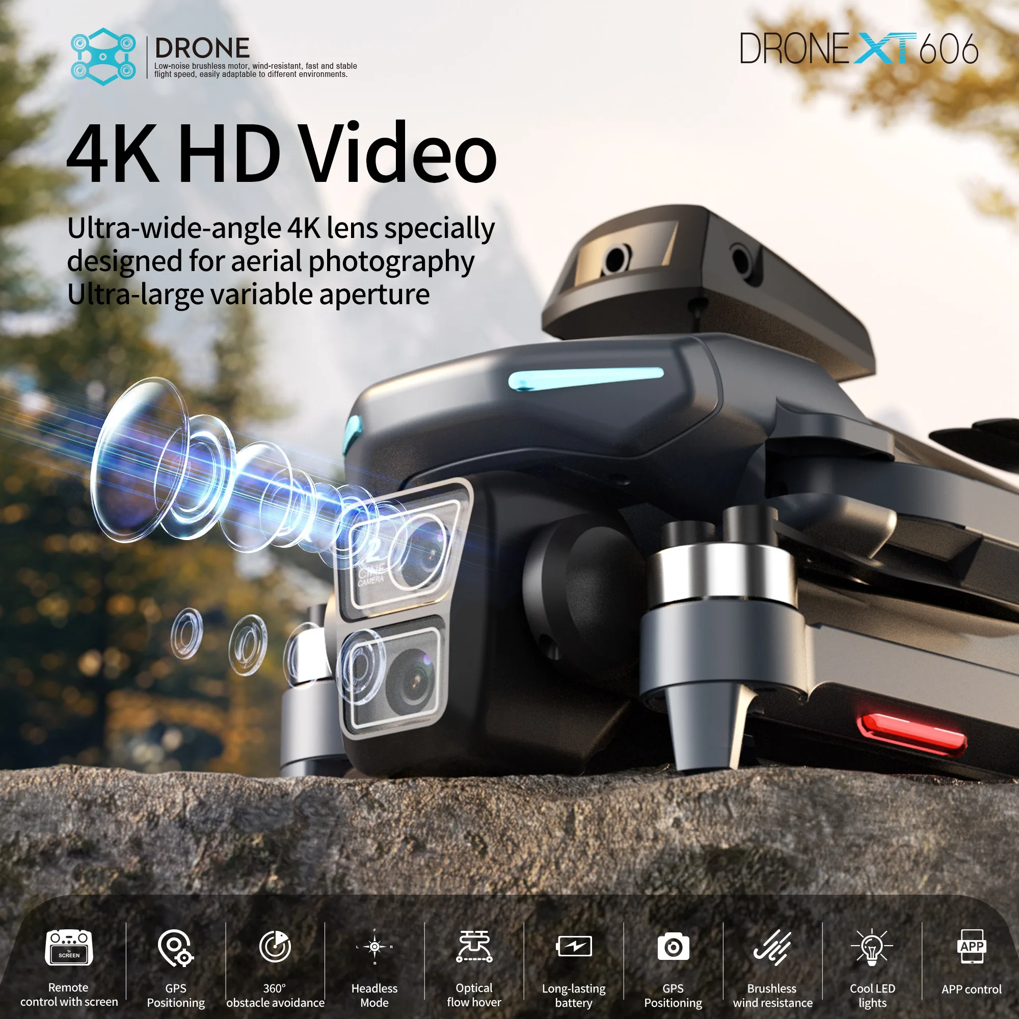 طائرة لينوفو XT606 MAX بدون طي - مراجعة Drone Multispectral وسعره