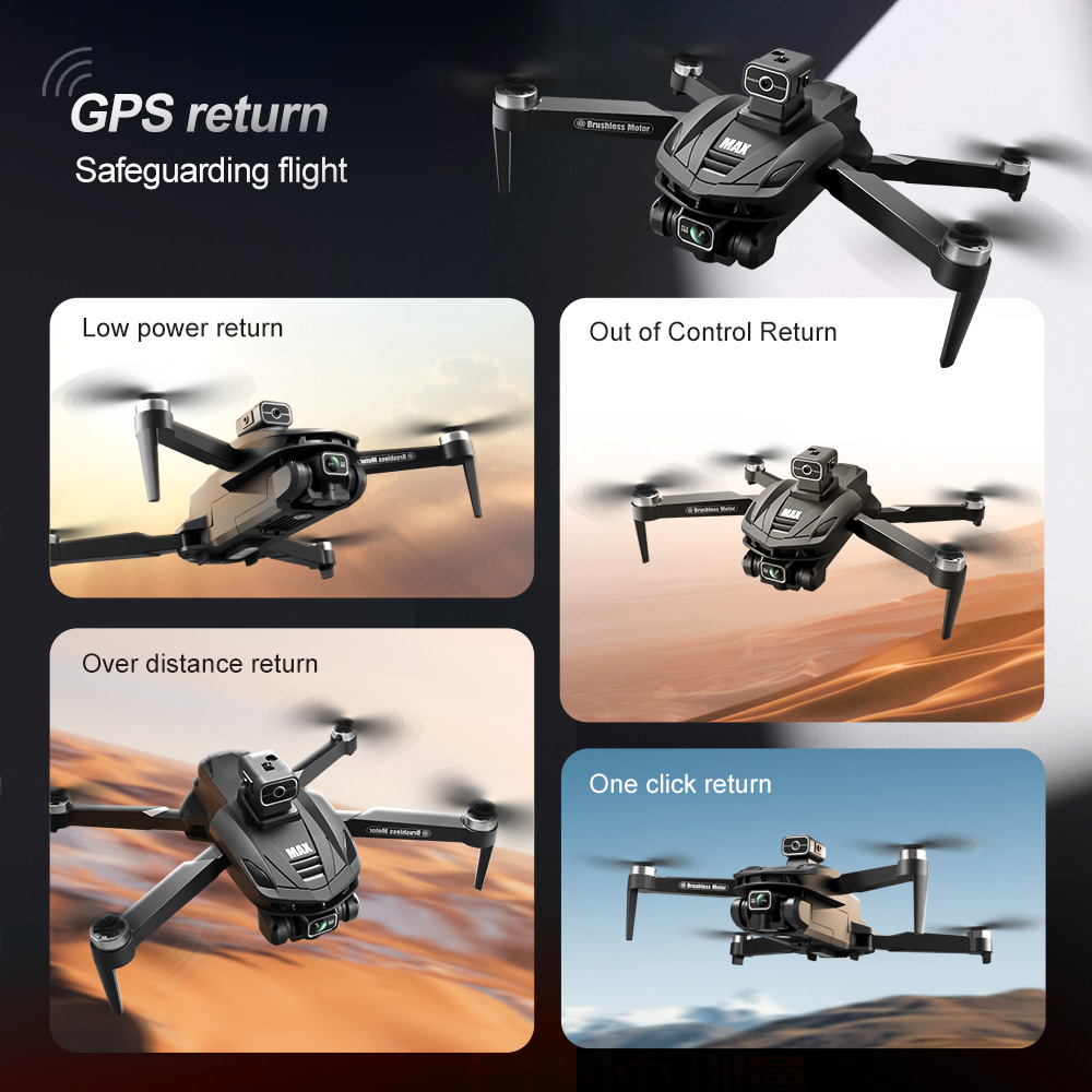 V168 PRO Max GPS Drone 8K Prof - مراجعة Drone Lidar وسعره