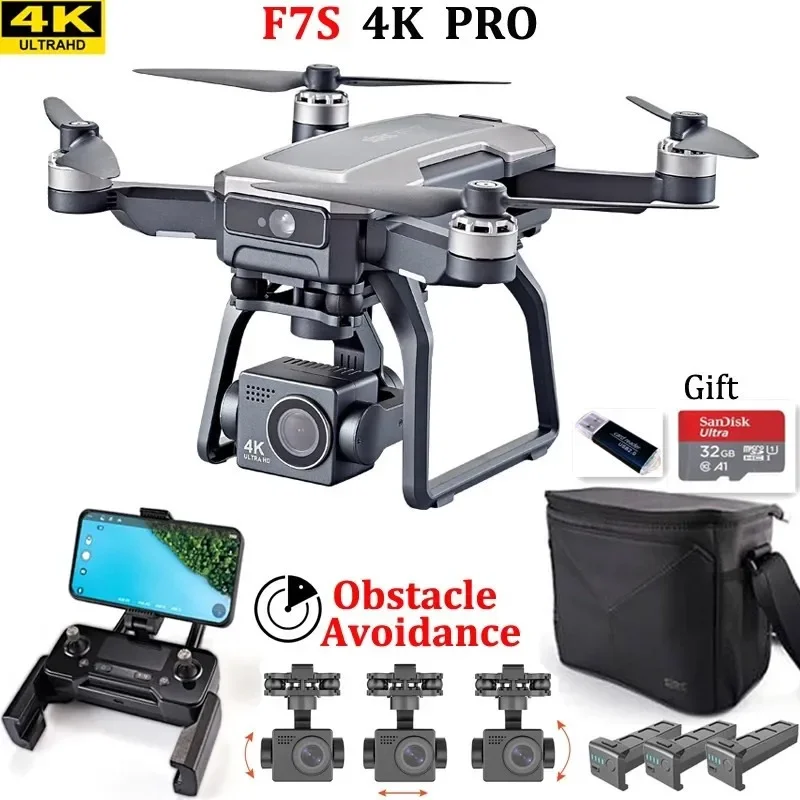 طائرة بدون طيار SJRC F7s 4K PR - مراجعة Drone Lidar وسعره