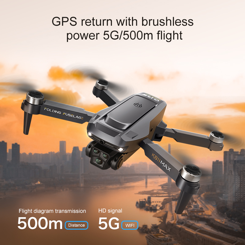 طائرة بدون طيار K811MAX Quadco - مراجعة Drone Lidar وسعره