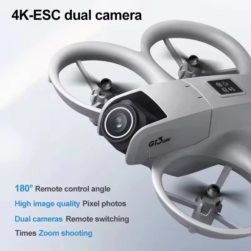 طائرة درون صغيرة جديدة GT3 لعا - مراجعة Drone Video Production وسعره