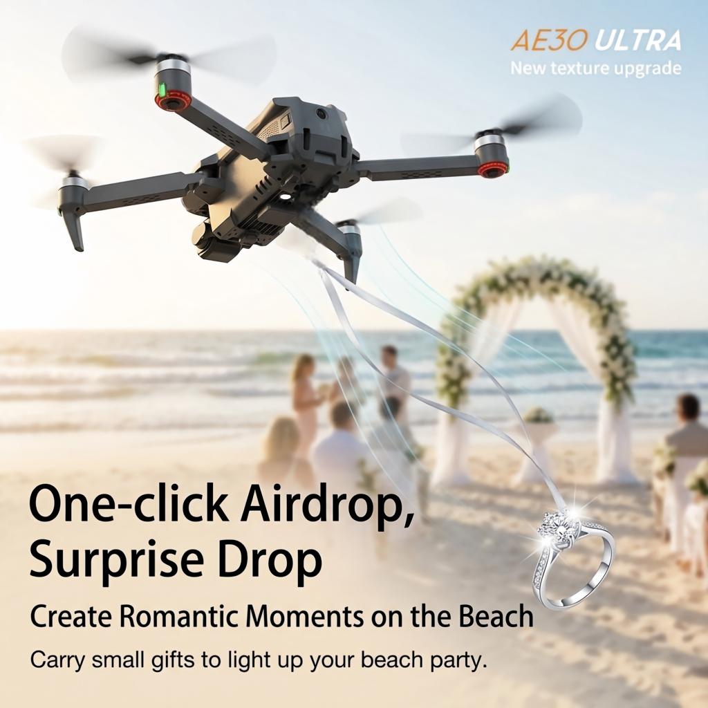 طائرة بدون طيار AE30 Ultra GPS - مراجعة Drone Multispectral وسعره